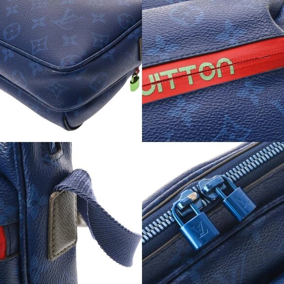 LOUIS VUITTON blue M43829 crossbody bag - Picture 13 of 13